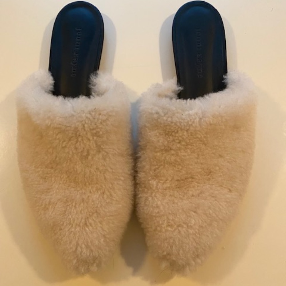 Jenni Kayne shearling slides